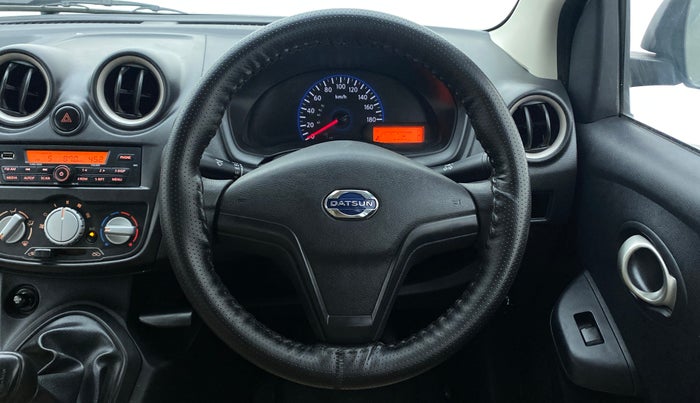 2018 Datsun Go Plus T, Petrol, Manual, 24,838 km, Steering Wheel Close Up