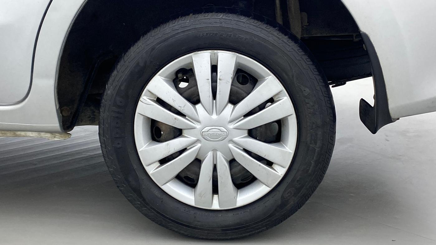 2018 Datsun Go Plus T, Petrol, Manual, 24,838 km, Left Rear Wheel