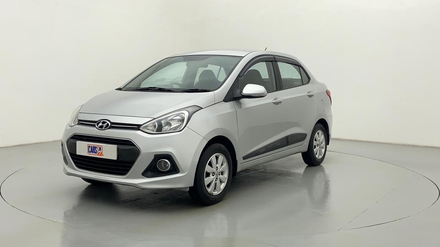 2015 Hyundai Xcent SX 1.2, CNG, Manual, 59,007 km, Left Front Diagonal