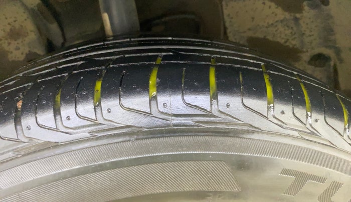 2021 Tata NEXON XZA PLUS SUNROOF PETROL, Petrol, Automatic, 30,098 km, Left Front Tyre Tread