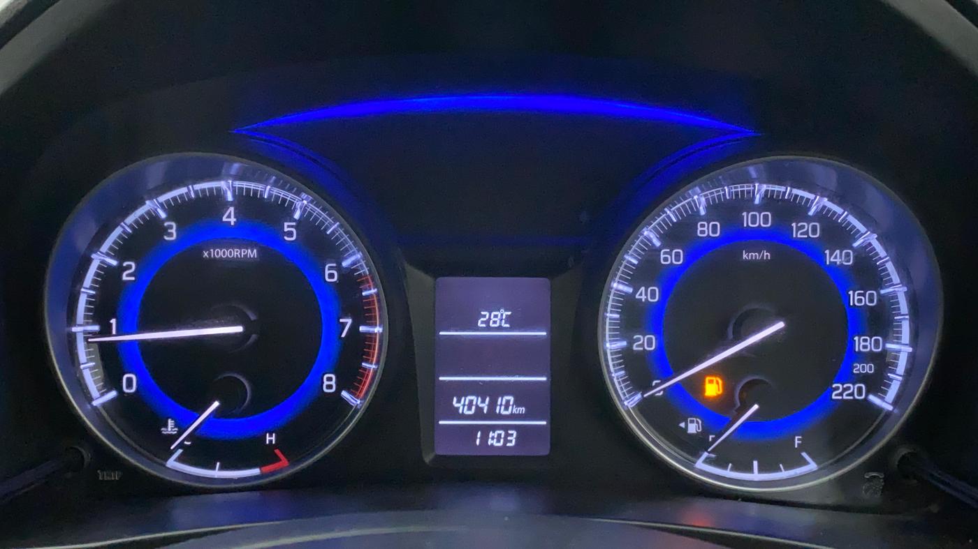 2017 Maruti Baleno DELTA PETROL 1.2, Petrol, Manual, 40,410 km, Odometer Image