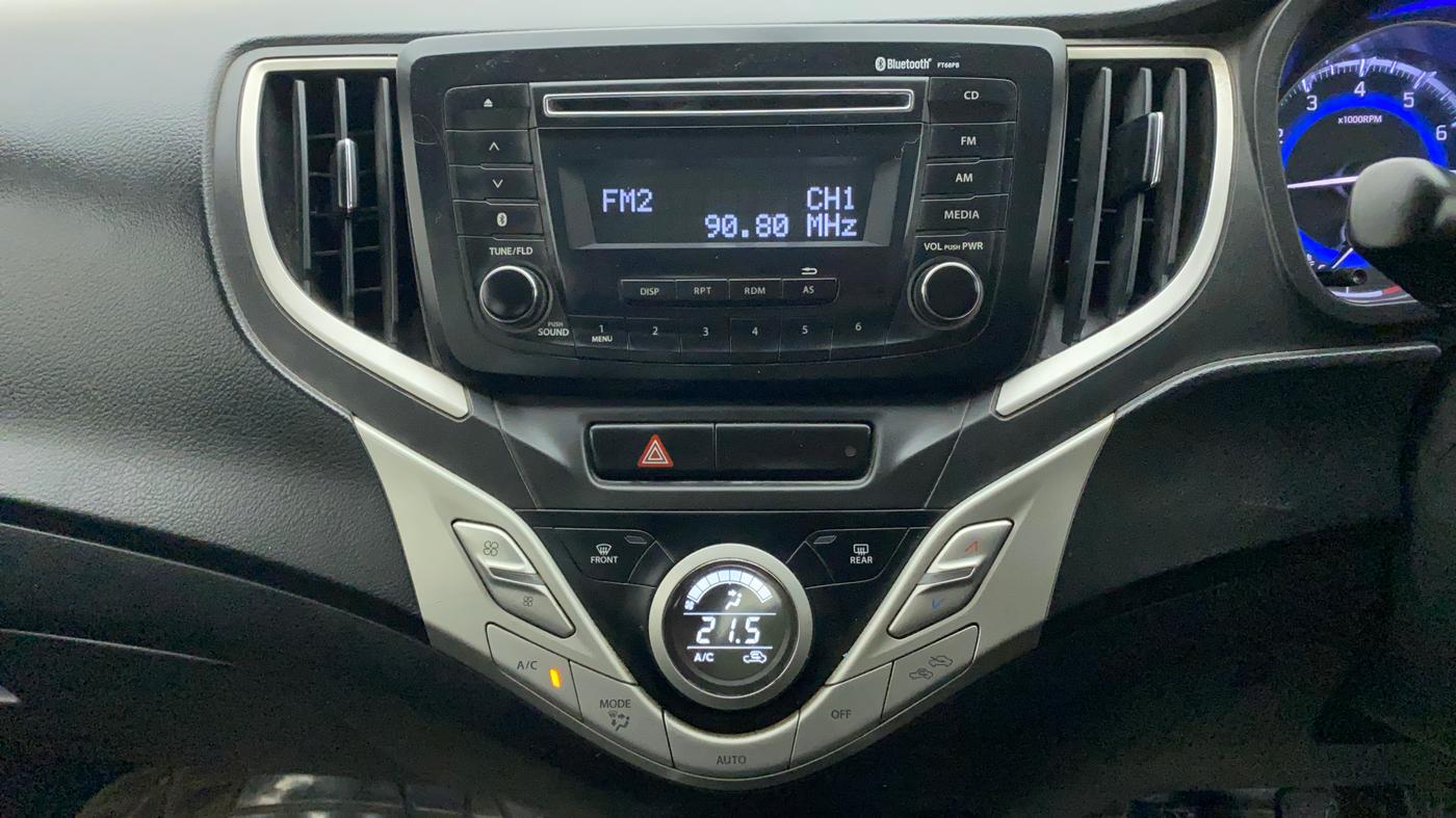 2017 Maruti Baleno DELTA PETROL 1.2, Petrol, Manual, 40,410 km, Air Conditioner
