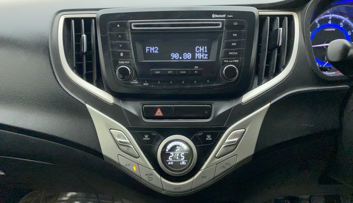 2017 Maruti Baleno DELTA PETROL 1.2, Petrol, Manual, 40,410 km, Air Conditioner