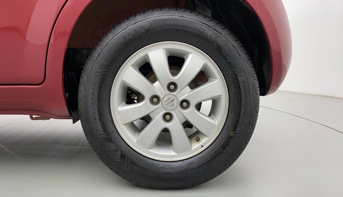 2013 Maruti Ritz ZXI, Petrol, Manual, 14,047 km, Left Rear Wheel