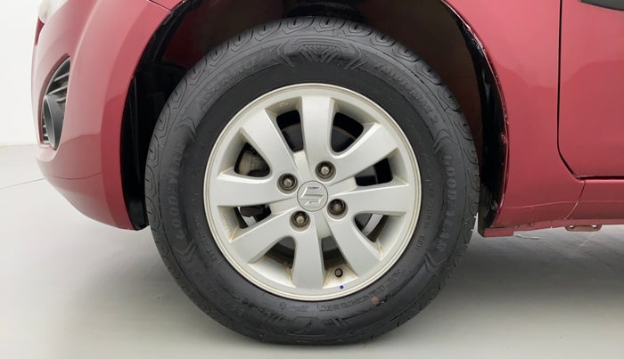 2013 Maruti Ritz ZXI, Petrol, Manual, 14,047 km, Left Front Wheel