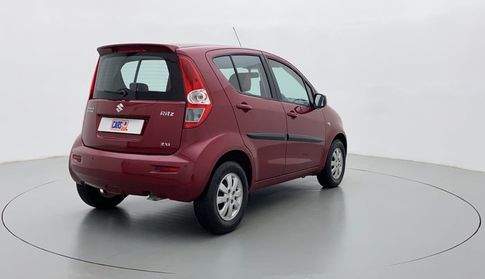 2013 Maruti Ritz ZXI, Petrol, Manual, 14,047 km, Right Back Diagonal