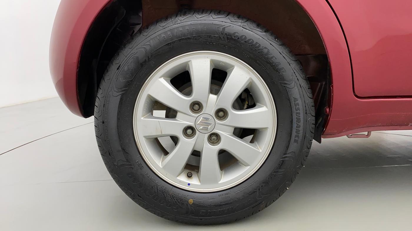 2013 Maruti Ritz ZXI, Petrol, Manual, 14,047 km, Right Rear Wheel