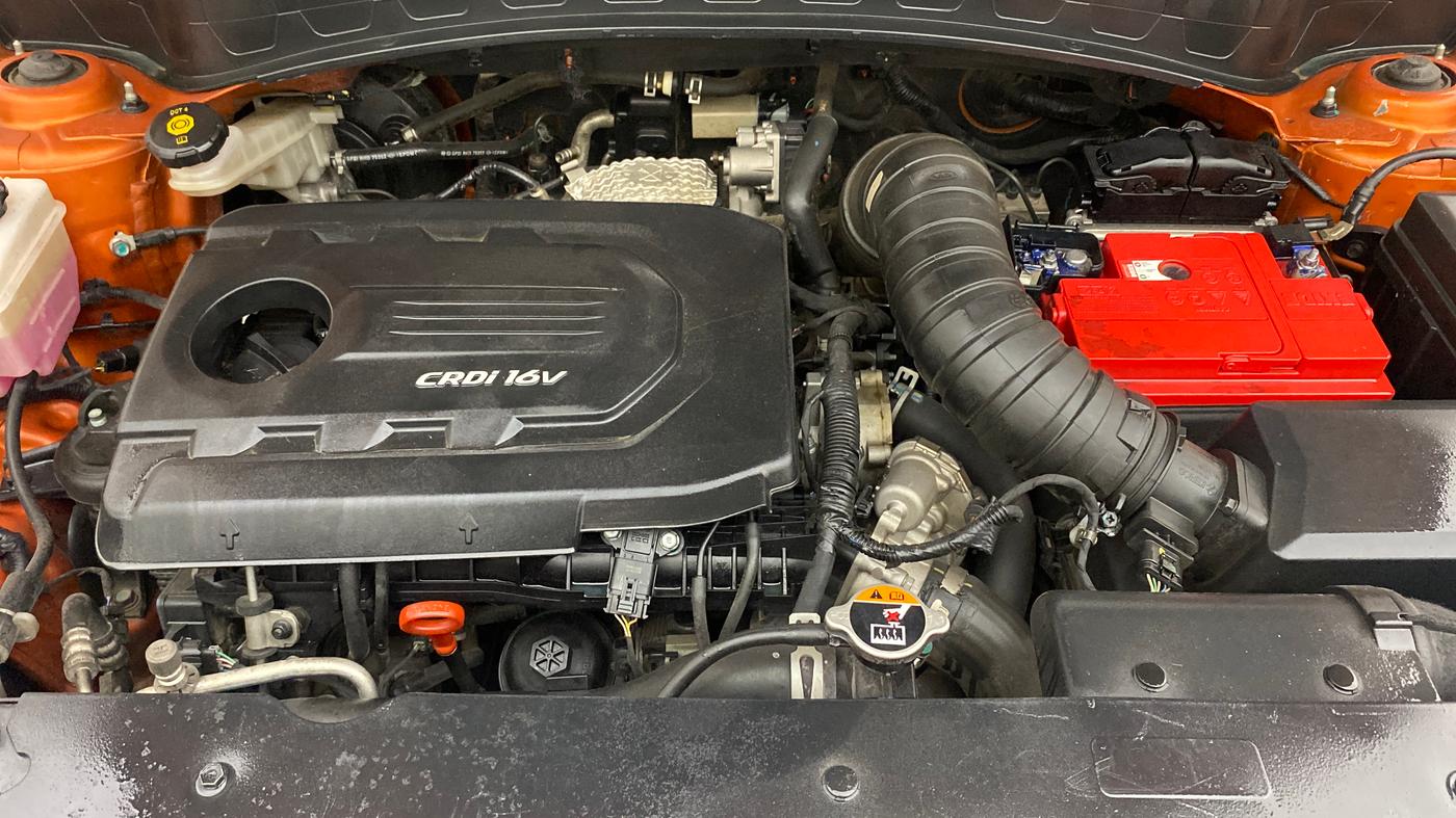 2020 KIA SELTOS HTX PLUS 1.5 DIESEL, Diesel, Manual, 1,39,258 km, Engine View