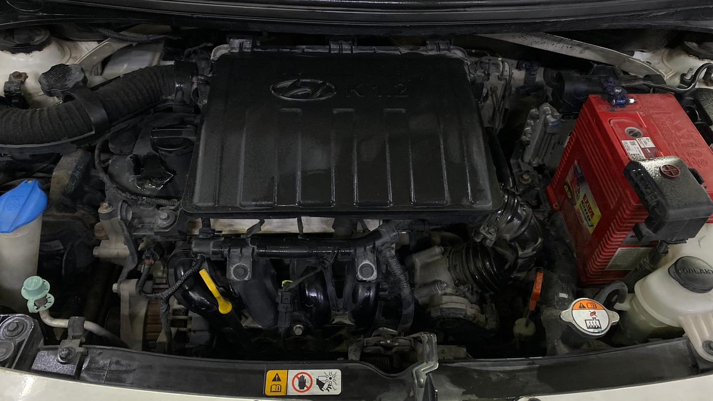 2014 Hyundai Xcent S (O) 1.2, Petrol, Manual, 48,263 km, Engine View