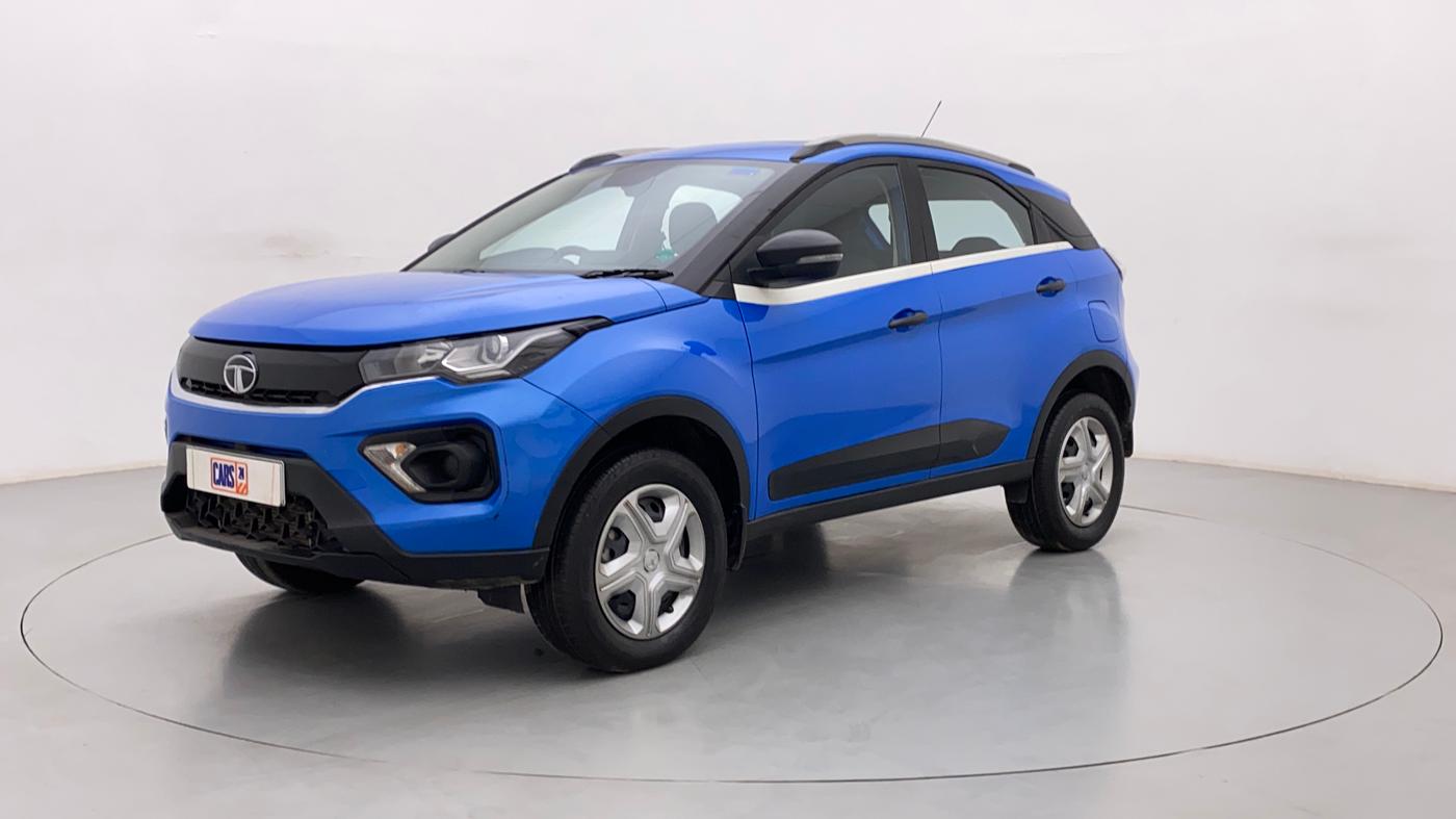 2021 Tata NEXON XMA SUNROOF PETROL, Petrol, Automatic, 4,351 km, Left Front Diagonal