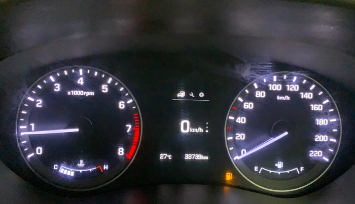 2016 Hyundai Elite i20 ASTA 1.2 (O), Petrol, Manual, 33,739 km, Odometer Image