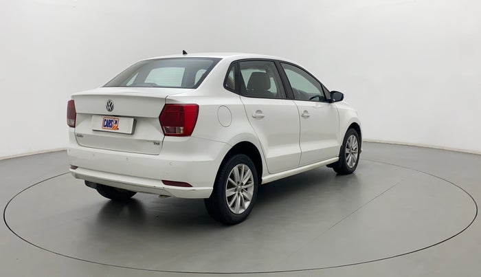 2016 Volkswagen Ameo HIGHLINE1.5L, Diesel, Manual, 1,03,789 km, Right Back Diagonal