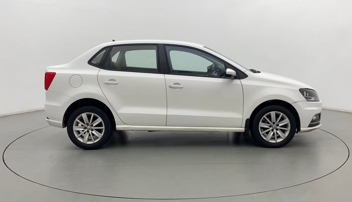 2016 Volkswagen Ameo HIGHLINE1.5L, Diesel, Manual, 1,03,789 km, Right Side View