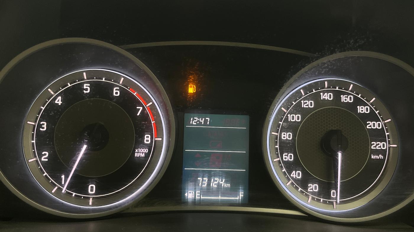 2021 Maruti Dzire VXI, Petrol, Manual, 73,072 km, Odometer Image