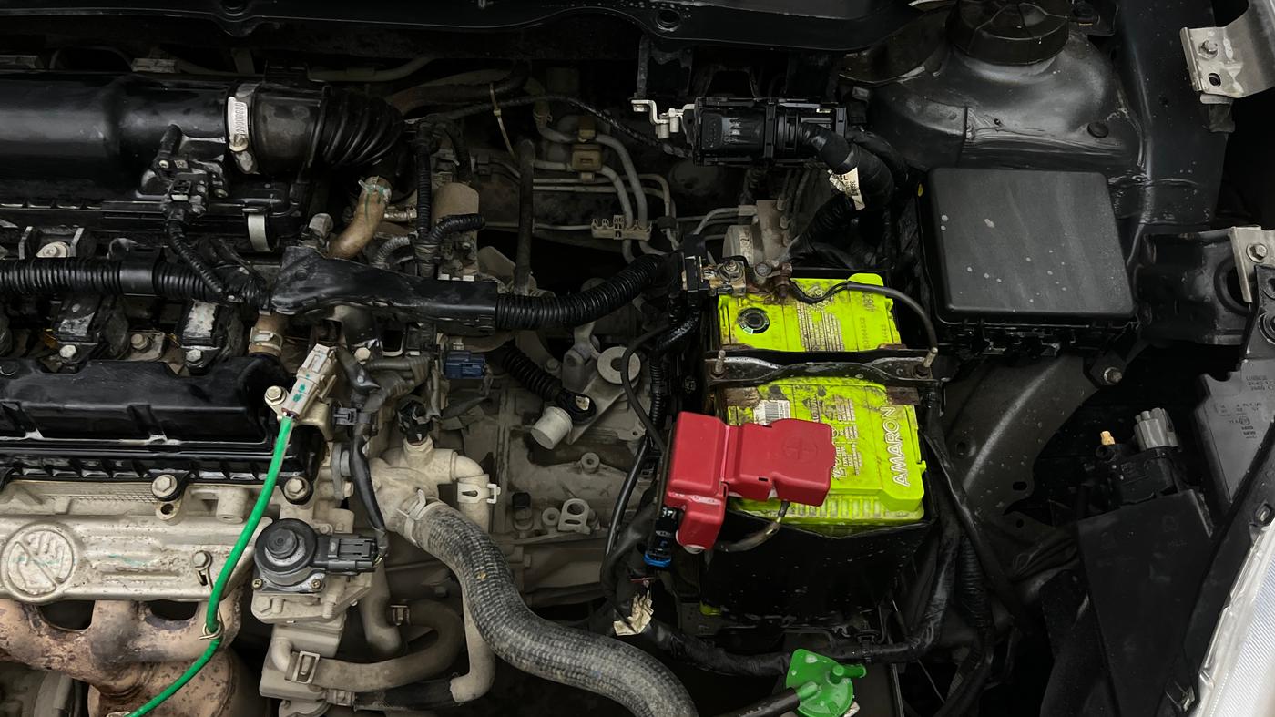 2021 Maruti Dzire VXI, Petrol, Manual, 73,072 km, Engine View - Left