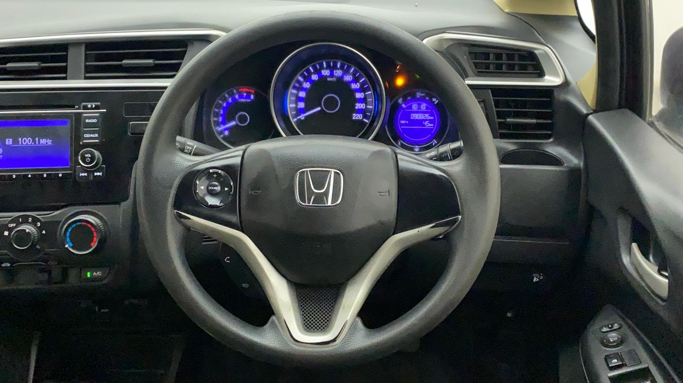 2018 Honda Jazz 1.2L I-VTEC SV, Petrol, Manual, 91,028 km, Steering Wheel Close Up