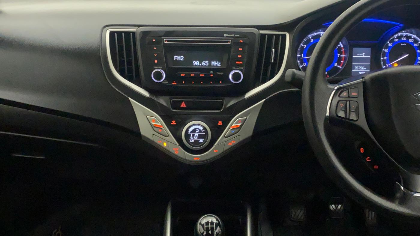 2017 Maruti Baleno DELTA PETROL 1.2, Petrol, Manual, 35,708 km, Air Conditioner