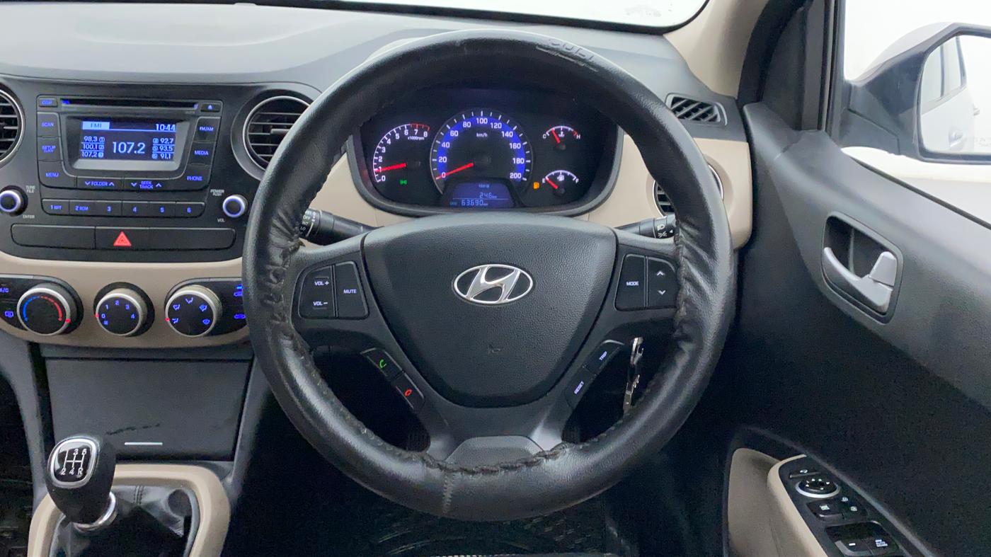 2014 Hyundai Xcent S 1.2, Petrol, Manual, 63,251 km, Steering Wheel Close Up