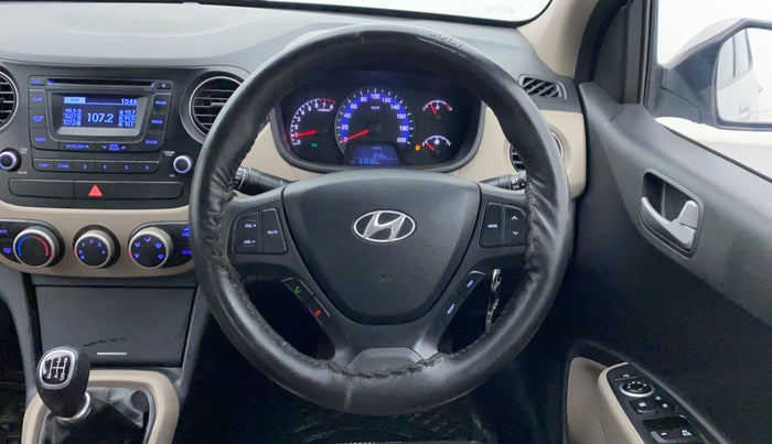 2014 Hyundai Xcent S 1.2, Petrol, Manual, 63,251 km, Steering Wheel Close Up