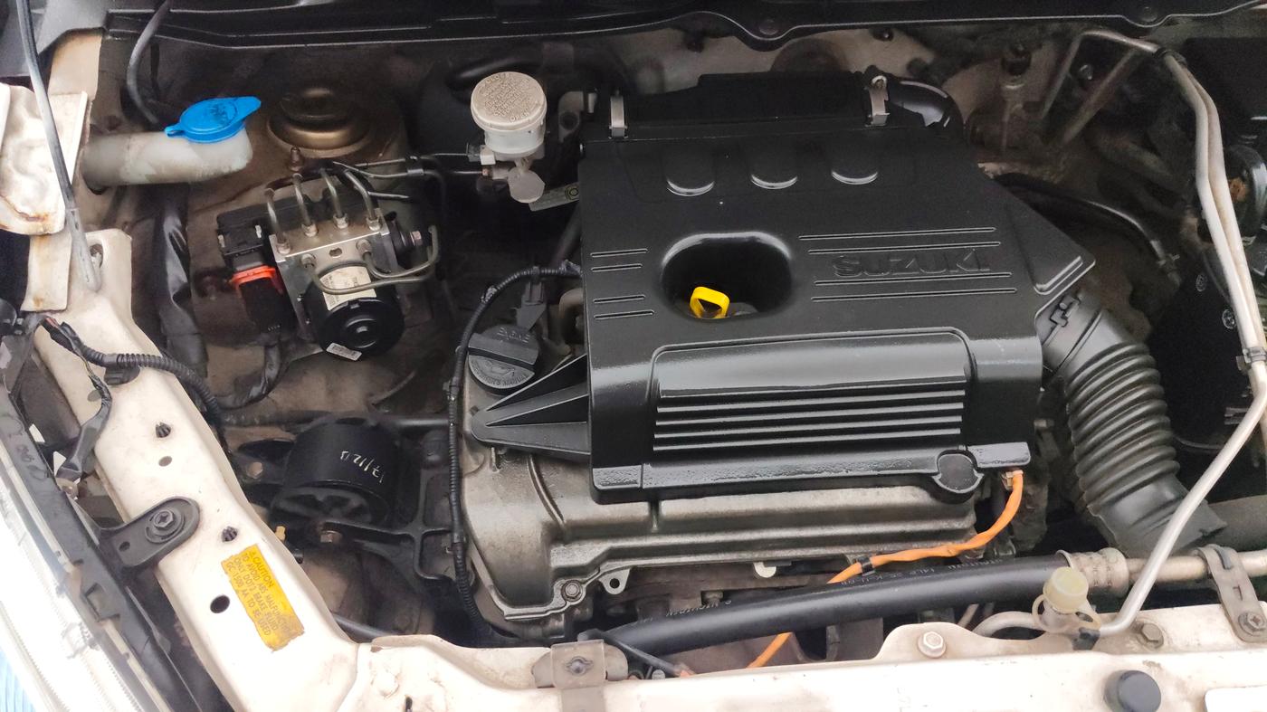 2018 Maruti Wagon R 1.0 VXI (O) AMT, Petrol, Automatic, 54,686 km, Engine View - Right