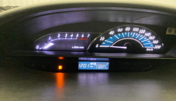 2017 Toyota Etios CROSS 1.4 VD, Diesel, Manual, 1,18,919 km, Odometer Image