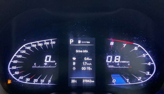 2021 Hyundai Verna SX 1.5 VTVT IVT, Petrol, Automatic, 37,842 km, Odometer Image