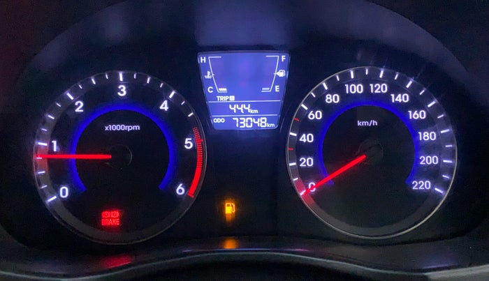 2014 Hyundai Verna FLUIDIC 1.6 SX CRDI, Diesel, Manual, 73,028 km, Odometer View