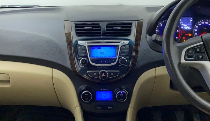 2014 Hyundai Verna FLUIDIC 1.6 SX CRDI, Diesel, Manual, 73,028 km, Air Conditioner