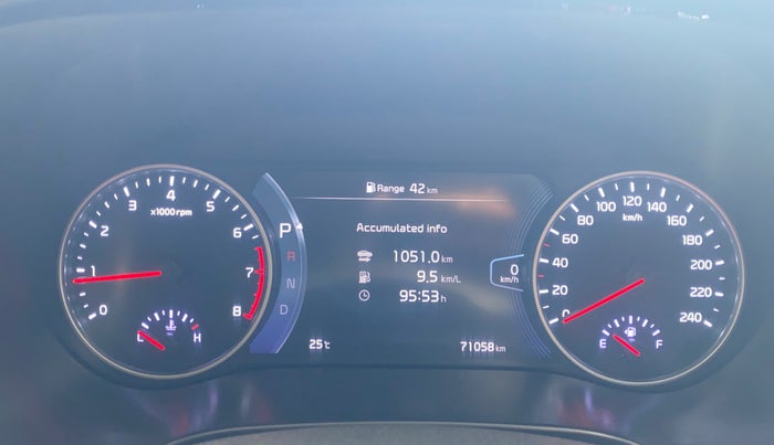 2020 KIA SELTOS GTX PLUS DCT 1.4 PETROL, Petrol, Automatic, 71,012 km, Odometer Image