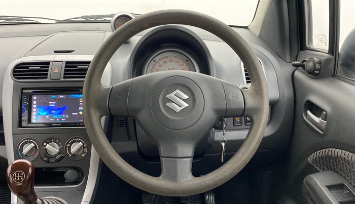 2013 Maruti Ritz VXI, Petrol, Manual, 80,297 km, Steering Wheel Close Up