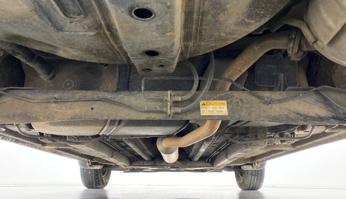 2013 Maruti Ritz VXI, Petrol, Manual, 80,297 km, Rear Underbody