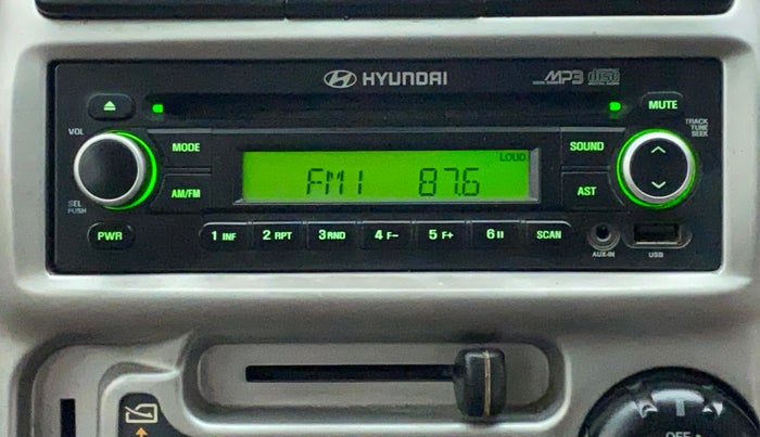 2011 Hyundai Santro Xing GLS, Petrol, Manual, 47,979 km, Infotainment System