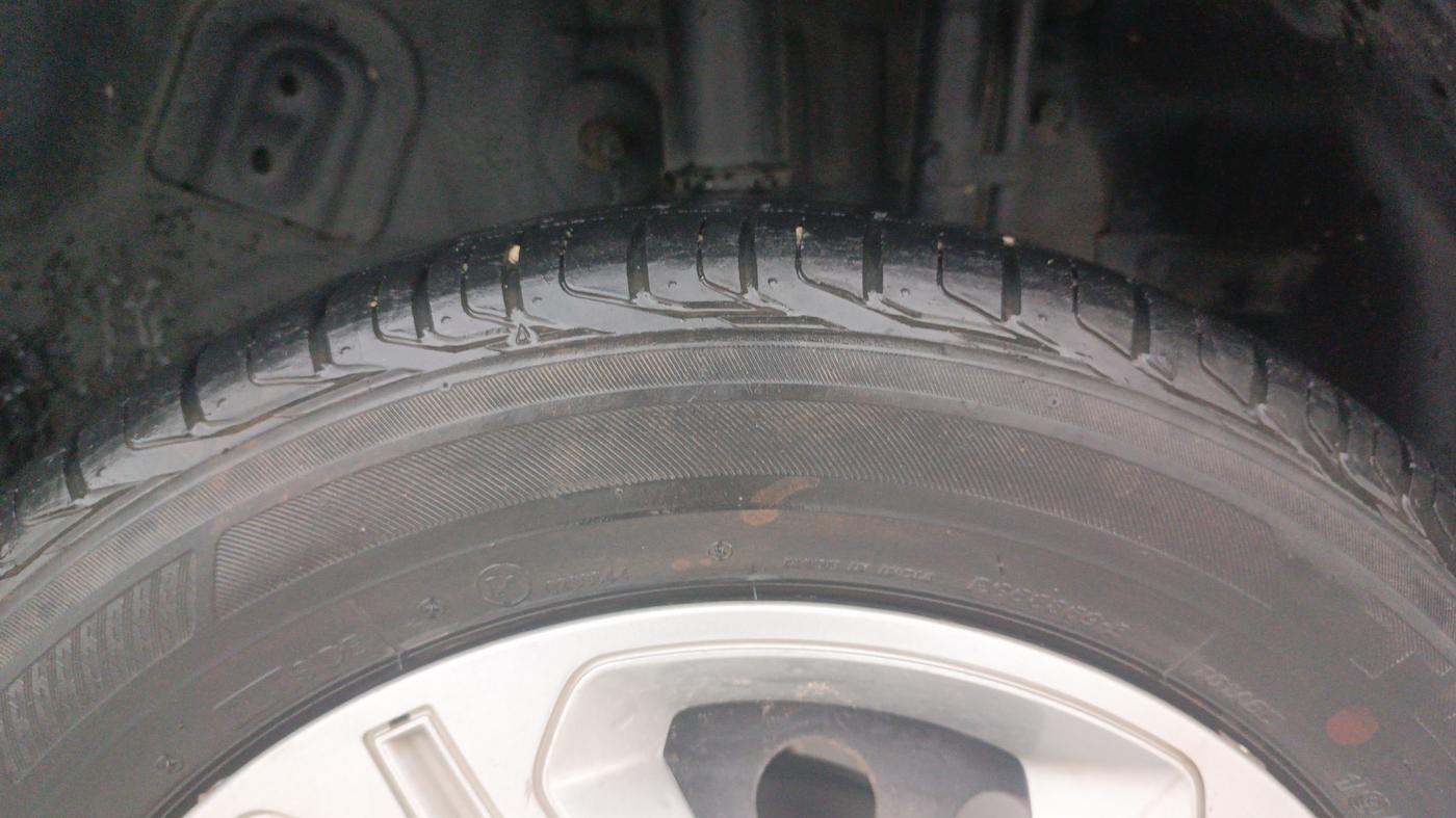 2022 Tata NEXON XM PETROL, Petrol, Manual, 34,404 km, Left Rear Tyre Tread