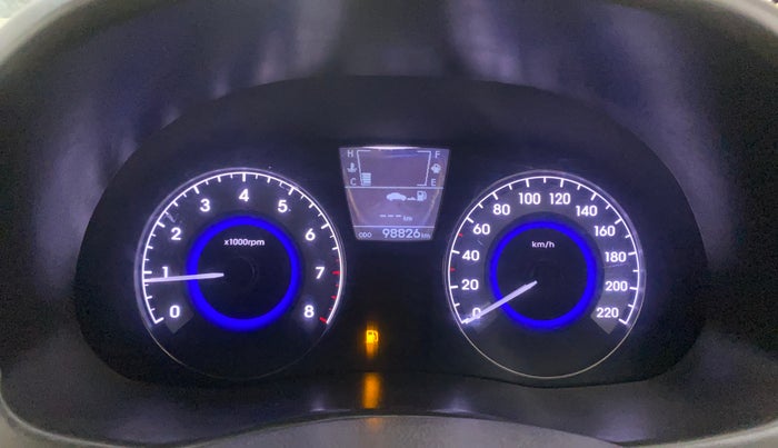 2013 Hyundai Verna FLUIDIC 1.6 VTVT SX, Petrol, Manual, 98,826 km, Odometer Image