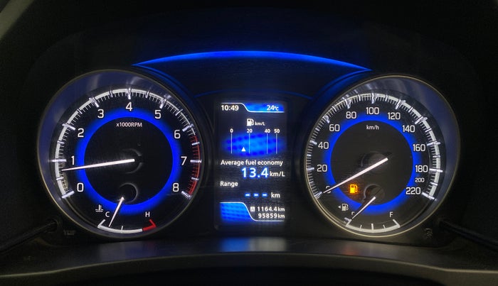 2017 Maruti Baleno ALPHA PETROL 1.2, Petrol, Manual, 95,805 km, Odometer Image