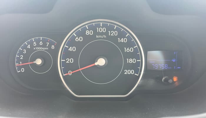2012 Hyundai i10 MAGNA 1.2, Petrol, Manual, 79,706 km, Odometer Image