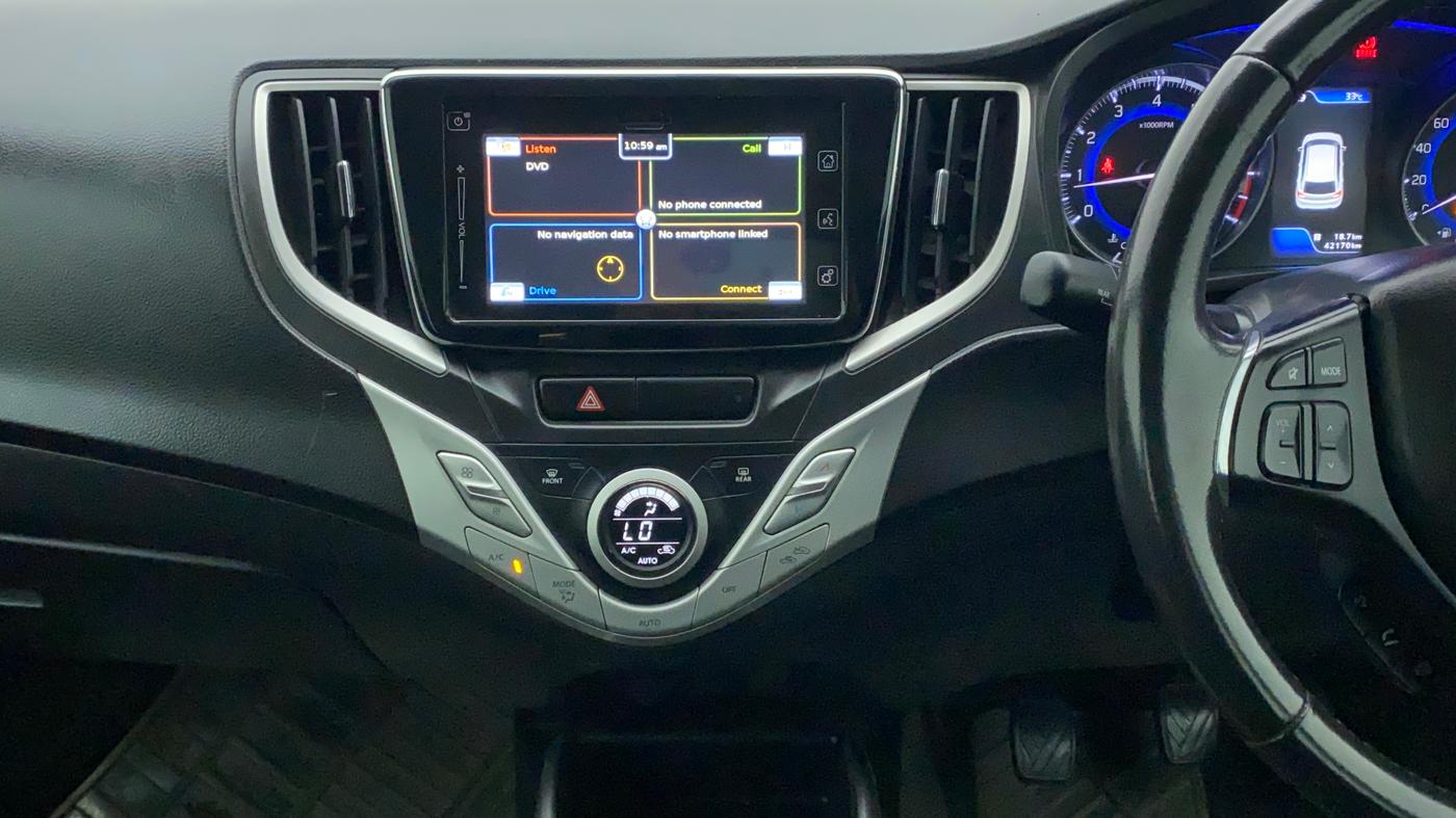 2017 Maruti Baleno ALPHA PETROL 1.2, Petrol, Manual, 42,170 km, Air Conditioner