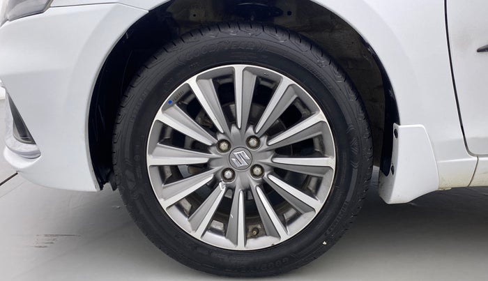 2018 Maruti Ciaz ALPHA 1.5 SHVS PETROL, Petrol, Manual, 36,809 km, Left Front Wheel