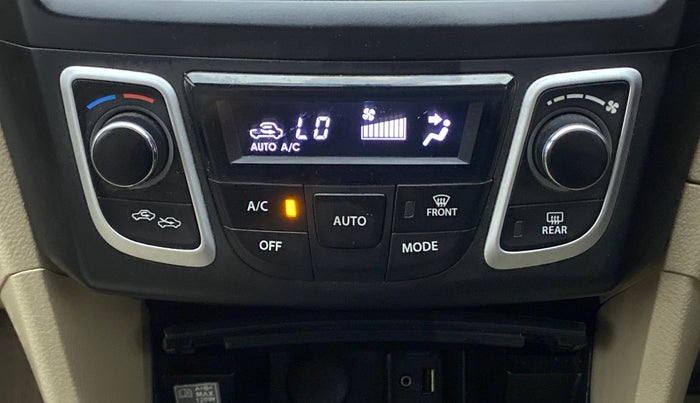 2018 Maruti Ciaz ALPHA 1.5 SHVS PETROL, Petrol, Manual, 36,809 km, Automatic Climate Control