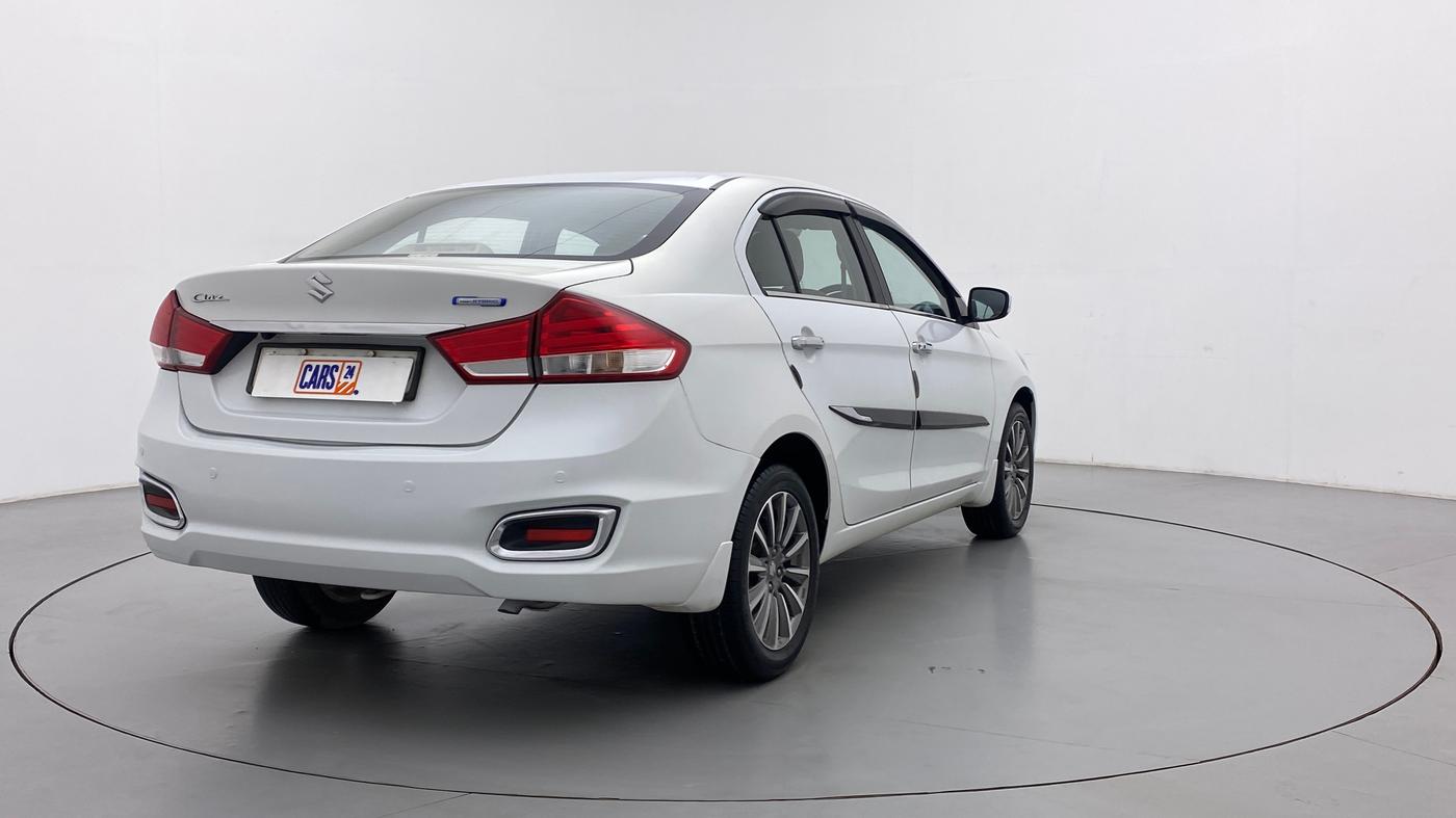 2018 Maruti Ciaz ALPHA 1.5 SHVS PETROL, Petrol, Manual, 36,809 km, Right Back Diagonal