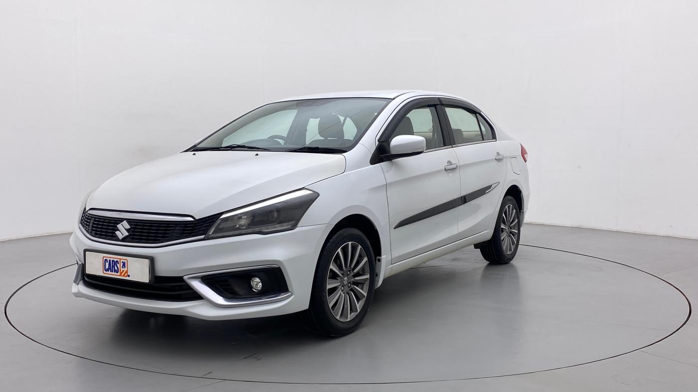 2018 Maruti Ciaz ALPHA 1.5 SHVS PETROL, Petrol, Manual, 36,809 km, Left Front Diagonal