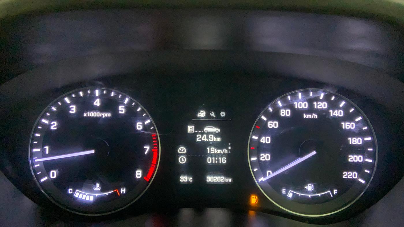 2017 Hyundai Elite i20 ASTA 1.2, Petrol, Manual, 38,282 km, Odometer Image