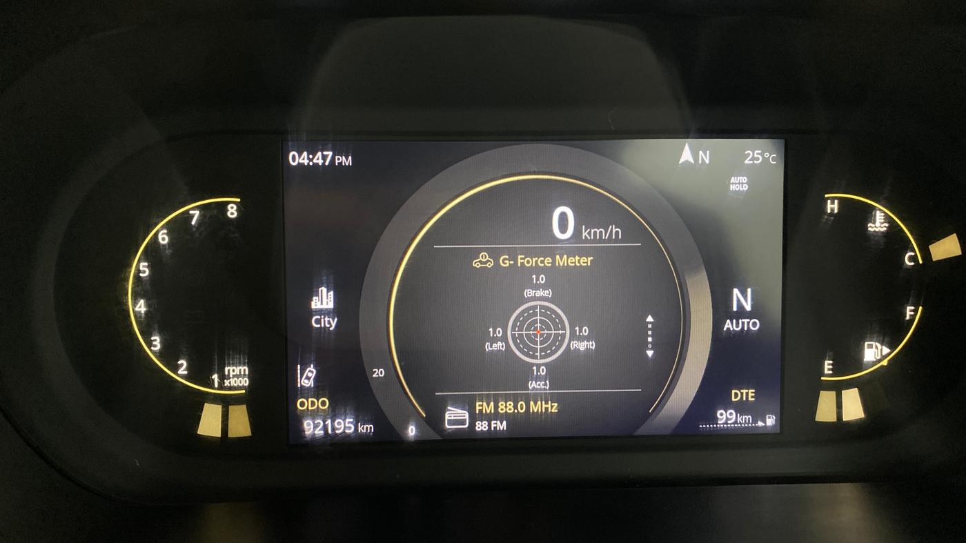 2023 Tata Harrier XZA + O 2.0L RED DARK EDITION 5 STR, Diesel, Automatic, 92,195 km, Odometer Image