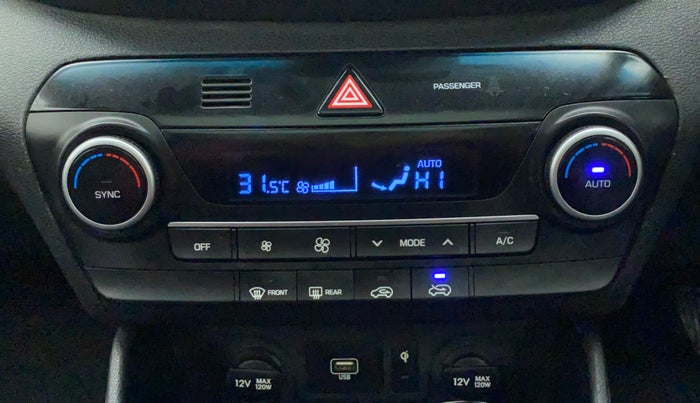 2021 Hyundai Tucson GLS 2WD AT PETROL, Petrol, Automatic, 77,364 km, Automatic Climate Control