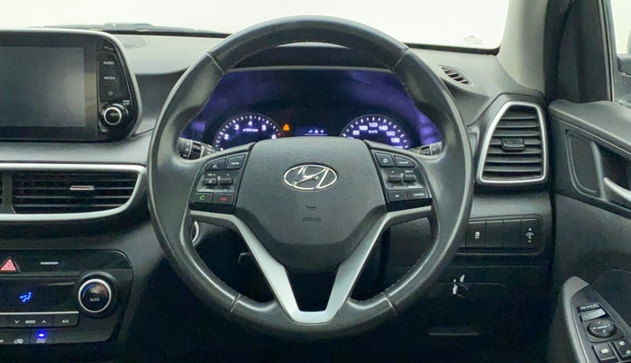 2021 Hyundai Tucson GLS 2WD AT PETROL, Petrol, Automatic, 77,364 km, Steering Wheel Close Up