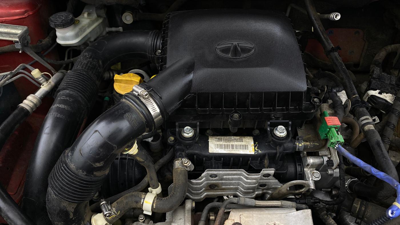 2019 Tata NEXON XZA PLUS PETROL, Petrol, Automatic, 56,162 km, Engine View