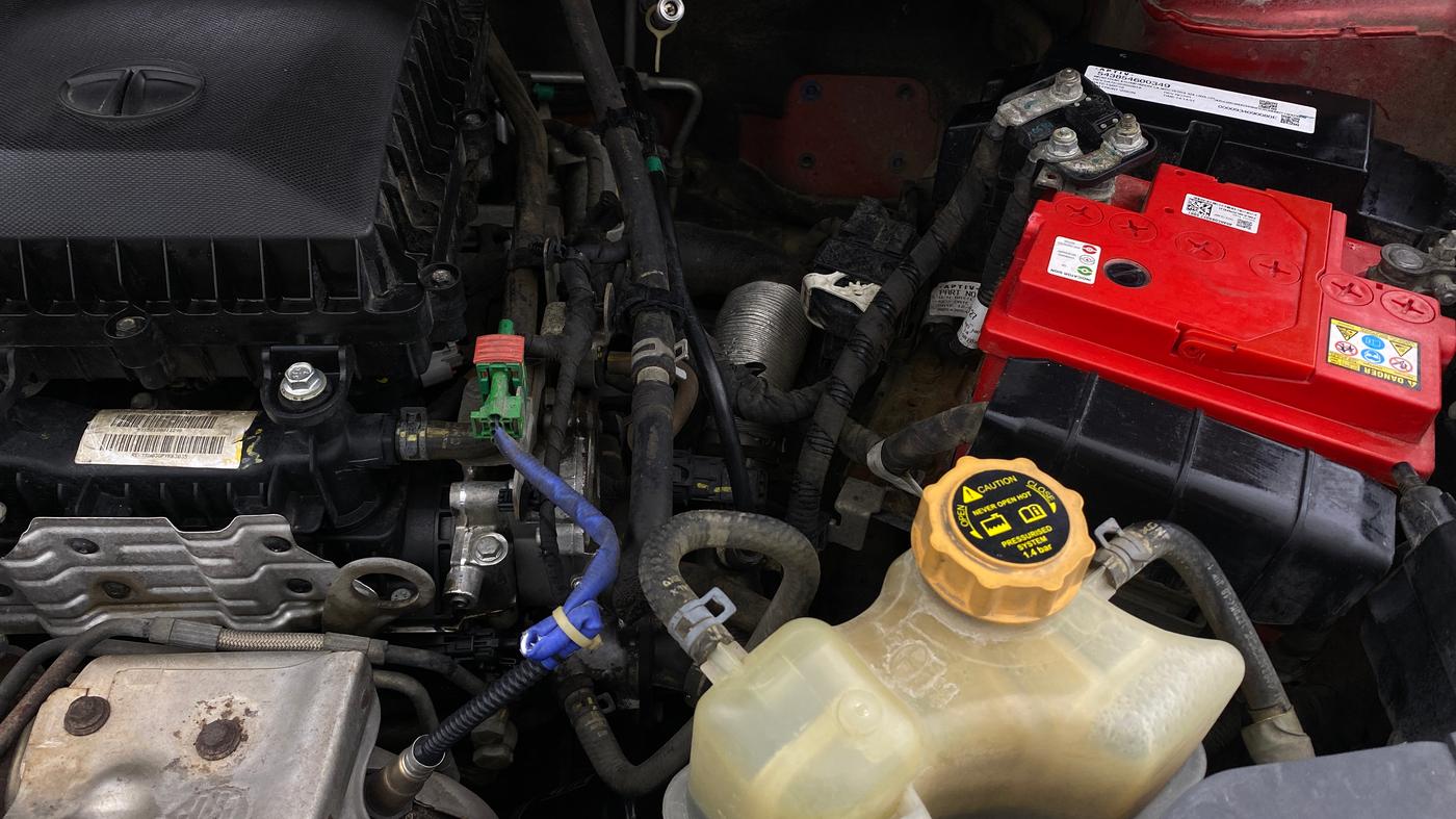 2019 Tata NEXON XZA PLUS PETROL, Petrol, Automatic, 56,162 km, Engine View - Left