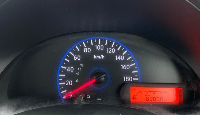 2016 Datsun Go T, Petrol, Manual, 83,058 km, Odometer Image