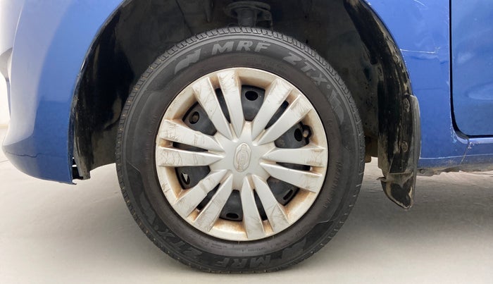 2016 Datsun Go T, Petrol, Manual, 83,058 km, Left Front Wheel