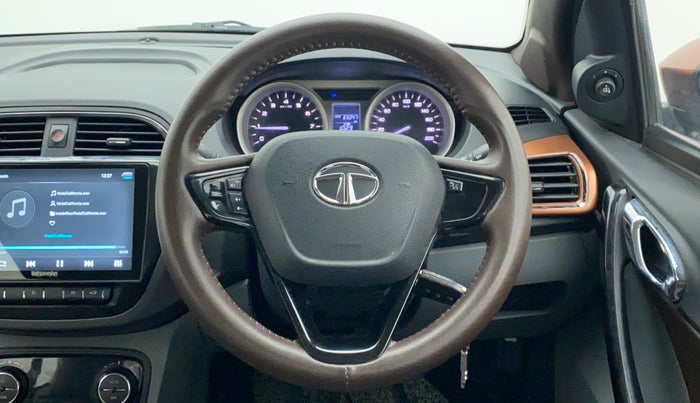 2017 Tata TIGOR XZ 1.2 REVOTRON OPT, Petrol, Manual, 65,047 km, Steering Wheel Close Up